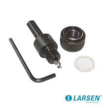 PULSE LARSEN ANTENNAS HS1 HS-1 Sacabocado 3/4 con vástago para taladro de 3/8