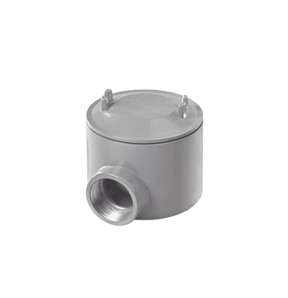 RAWELT GRE0587 GRE-0587 Caja con Tapa Tipo GRE de 1 1/4 (31.8 mm) / Caja a Prueba de