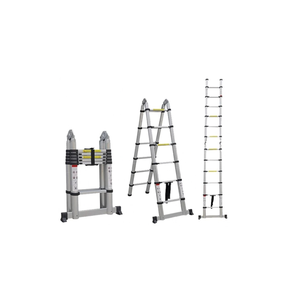 PRECISION PSTH10002 PST-H10-002 Escalera Telescópica de Aluminio Tipo Tijera de 1.9 +