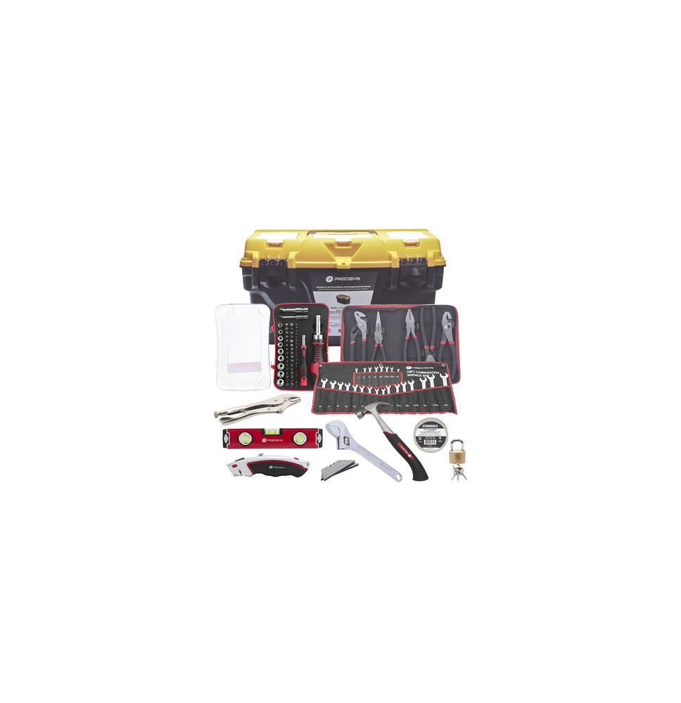 PRECISION TOOLSET004 TOOL-SET-004 Juego de Herramientas Multitareas con caja para su