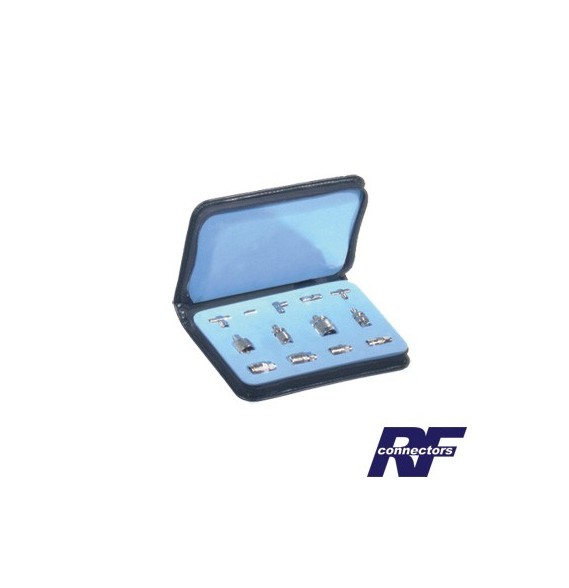 RF INDUSTRIES LTD RFA4027 RFA-4027 Kit universal de 13 adaptadores SMA.