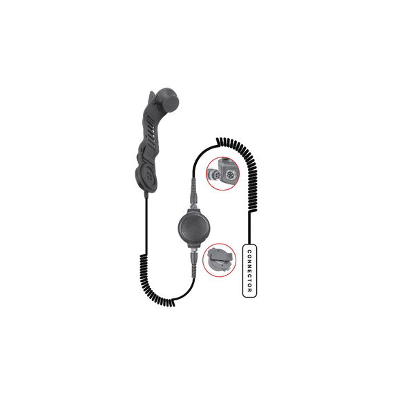 PRYME SPM1710 SPM-1710 MICRÓFONO DE VIBRACIÓN DE CRÁNEO P/ICOM ICF50/ 60/ 3161/ 4161.