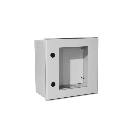 PRECISION PST404020PT PST-4040-20PT Gabinete de Poliéster IP65 Puerta Transparente Us