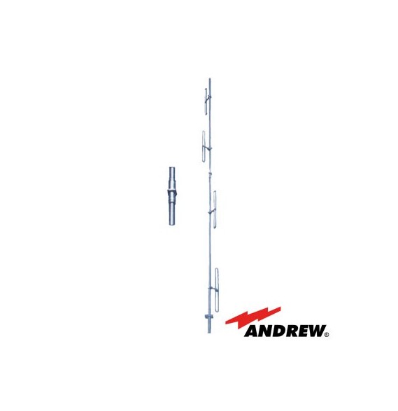 ANDREW / COMMSCOPE DB264C DB264-C Antena Base VHF de 4 Dipolos Rango de Frecuencia 16