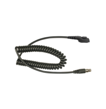 PRYME MCEM55 MCEM-55 Cable para auricular HDS-EMB con atenuación de ruido para radios