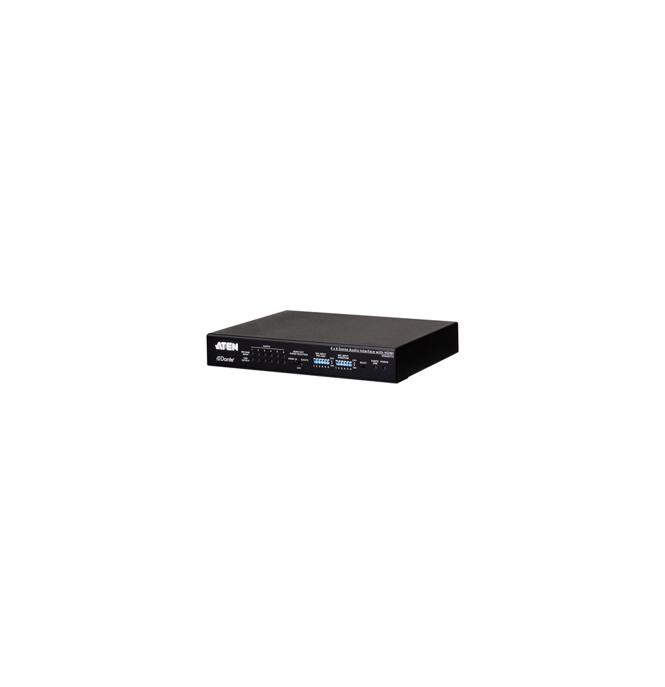 ATEN VE66DTH VE66DTH Interfaz de audio Dante | 6 x 6 | con HDMI