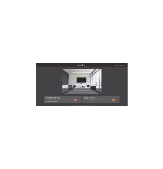 ATLONA ATVPSRGT2 AT-VPS-RG-T2 VELOCITY PREMIER SERVICES REMOTE GATEWAY TIER 2 ONE YEA