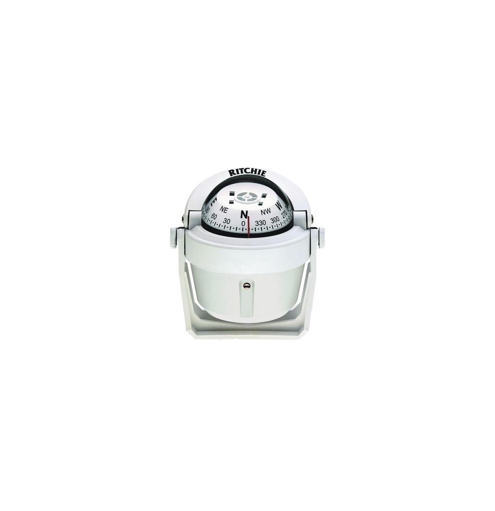 RITCHIE B51W B-51W Brújula serie Explorer en color blanco con iluminación nocturna co RITCHIE B51W B-51W Brújula serie Explorer en color blanco con iluminación nocturna co