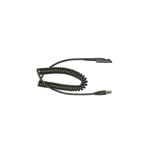 PRYME MCEM33 MCEM-33 Cable para auricular HDS-EMB con atenuación de ruido para radios