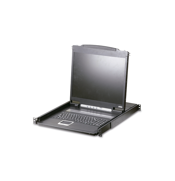 ATEN CL1000N CL1000N Consola LCD VGA PS/2 de 19 pulgadas con cable (US99KB/USKB/SPKB)