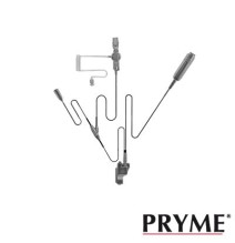 PRYME SPM3301 SPM-3301 Micrófono - Audífono de solapa de 3 cables para KENWOOD Serie