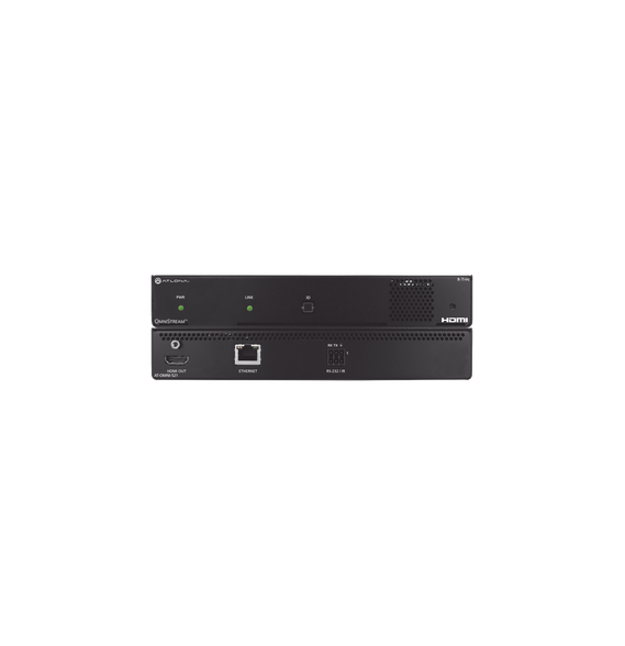 ATLONA ATOMNI521 AT-OMNI-521 SINGLE CHANNEL OMNISTREAM R-TYPE AVOIP DECODER