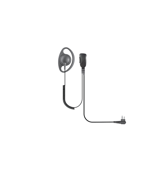 PRYME SPM1233 SPM-1233 Micrófono de solapa con audífono en forma de anillo