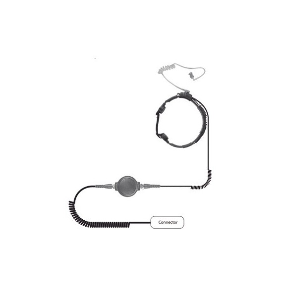 PRYME SPM1500IL SPM-1500IL MICRÓFONO DE GARGANTA DE USO RUDO PARA ICOM ICF-3G/ ICF-4G