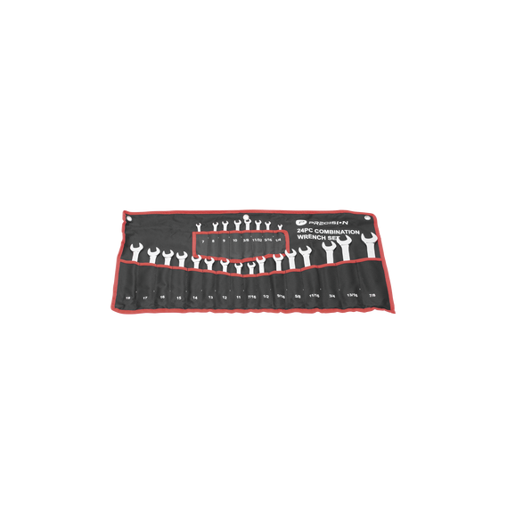 PRECISION PSTH03002 PST-H030-02 Juego de 24 Llaves Combinadas Métricas e Inglesas con