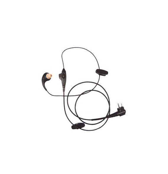 PRYME SPM255 SPM-255 MICRÓFONO DE SOLAPA CON AUDÍFONO DISCRETO P/ RADIOS HYTERA PD-70