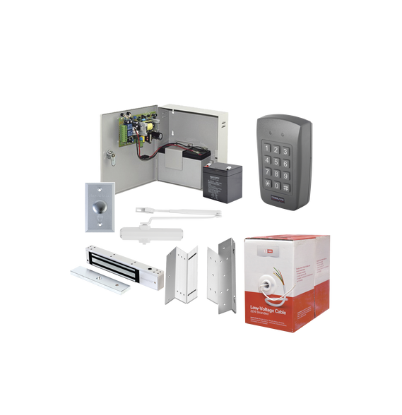 Syscom ACCESSKIT3P ACCESSKIT3P Sistema Completo de Control de Acceso con Teclado.  b