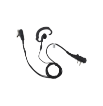 PRYME SPM330SEBF SPM-330S-E-BF Micrófono de solapa con gancho suave para la oreja y f