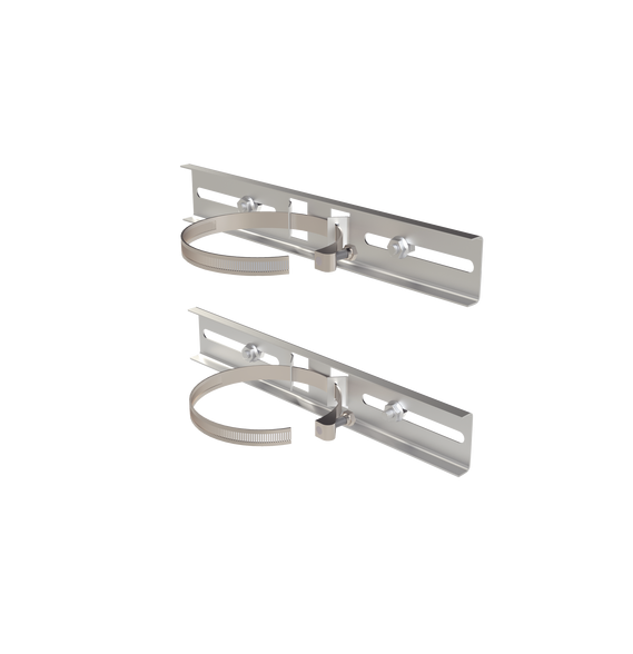 PRECISION PSTMOUNTPOLEV3 PST-MOUNT-POLE-V3 Montaje de Metal Galvanizado para Poste Un
