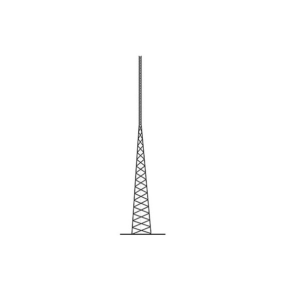 ROHN SS140D90 SS-140-D90 Torre Autosoportada Tubular ROHN de 42 metros Linea SSV HEAV
