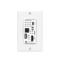 ATLONA ATOMESW21TXWPC AT-OME-SW21-TX-WPC Placa de pared con Switcher y Transmisor HDB