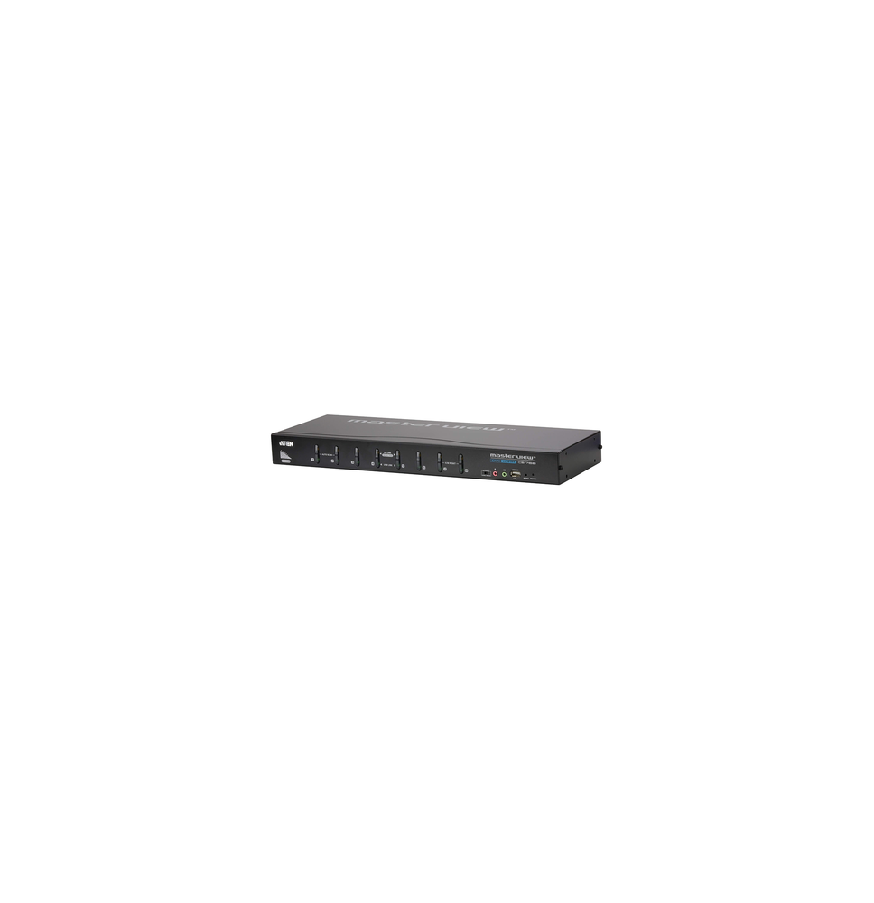 ATEN CS1768 CS1768 Switch KVM | 8 Puertos | DVI/VGA | Conexión en Cascada | Control d