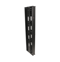 SIEMON VCM10D VCM-10D Organizador RouteIT Vertical Doble de 45UR Fabricado en Acero L