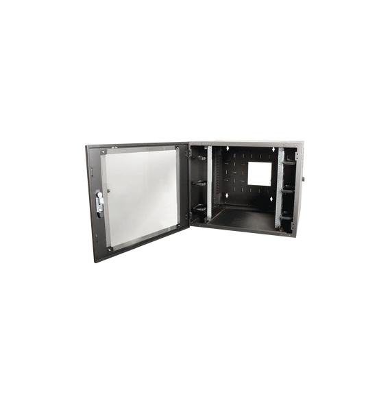 SIEMON WC2P10112 WC2-P101-12 Gabinete de Pared Estándar de 19in Abatible de 12 UR 610