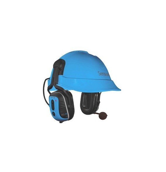 SENSEAR SM1SRHM SM1SRHM Audífonos inteligentes montados en casco con filtrado de ruid