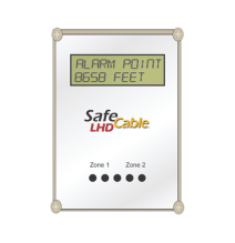 SAFE FIRE DETECTION INC. DLMZ2 DLM-Z2 Módulo Localizador de Distancia de Doble Zona p