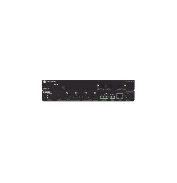 ATLONA ATOMESW32 AT-OME-SW32 OMEGA MATRIX SWITCHER WITH 2X HDMI AND 1X USB-C AND 2X H