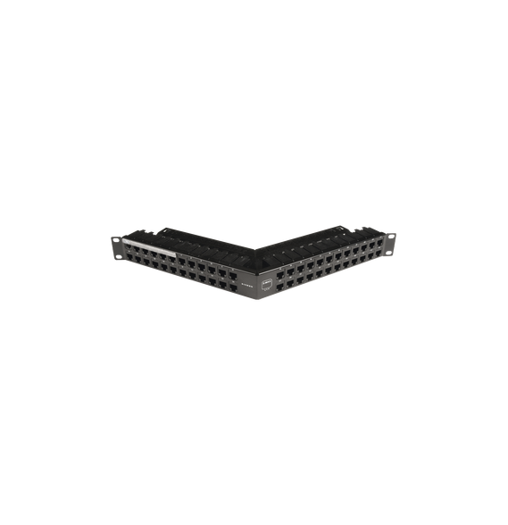 SIEMON Z6ASPNLAU48K Z6AS-PNLA-U48K Patch Panel Z-MAX de 48 puertos Blindado Precargad