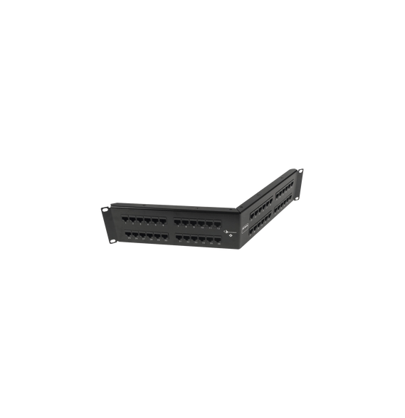 SIEMON HD648A HD6-48A Patch Panel UTP HD6 Categoría 6 de 48 puertos Angulado para alt