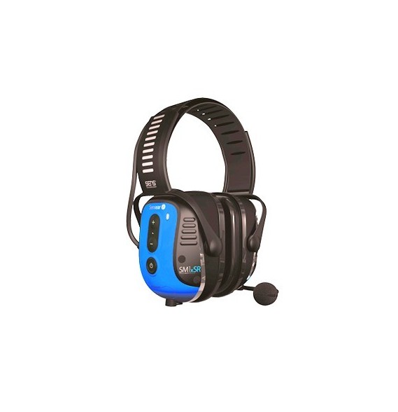 SENSEAR SM1SRHB SM1-SR-HB Audífonos inteligentes de diadema de uso rudo con filtrado