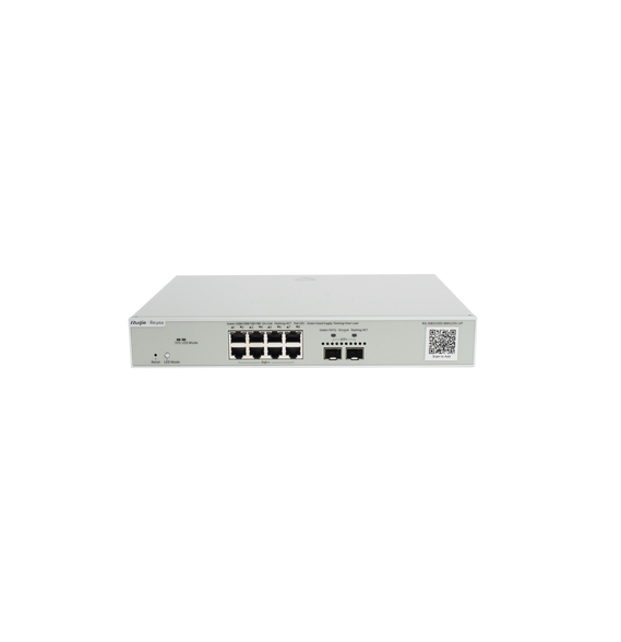 RUIJIE RGNBS53008MG2XSUP RG-NBS5300-8MG2XS-UP Switch Multi-Gigabit PoE 370W 802.3BT C