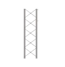 ROHN TBX8ST TBX-8ST Tramo de Torre Recto para Sección 8 en Torre BX-64 para Aumentar