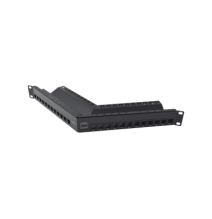 SIEMON Z6ASPNLA24K Z6AS-PNLA-24K Patch Panel Z-MAX de 24 puertos Blindado Precargado