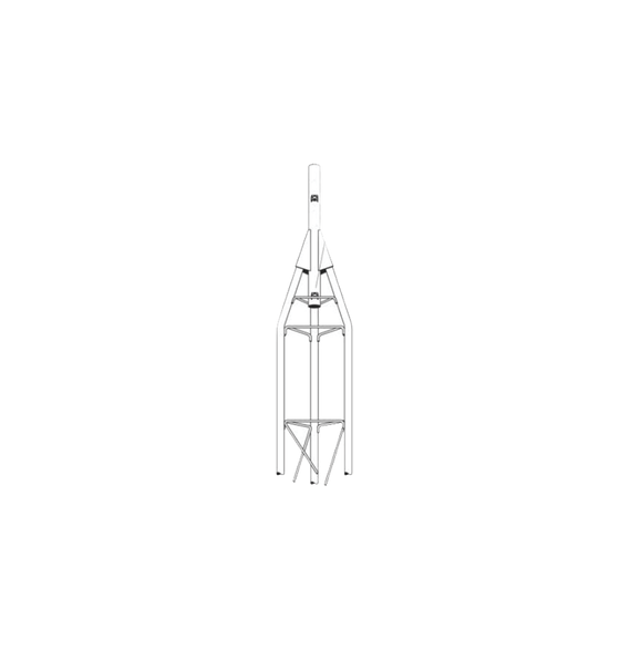 ROHN 25AG3 25-AG3 25G Top Section
