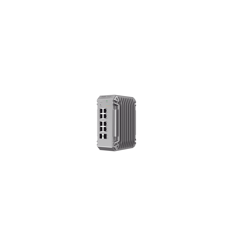 RUIJIE RGNIS31008GT2SFPHP RG-NIS3100-8GT2SFP-HP Switch Industrial PoE Ideal para temp RUIJIE RGNIS31008GT2SFPHP RG-NIS3100-8GT2SFP-HP Switch Industrial PoE Ideal para temp