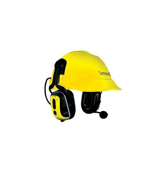 SENSEAR SM1HM SM1HM Protectores aditivos inteligentes montados en casco con filtrado