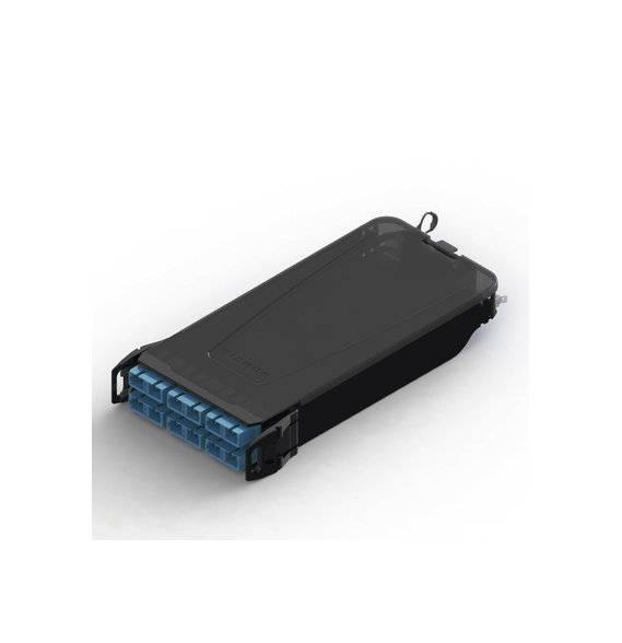 SIEMON LVS12SCUALAB1A LVS12-SCUALAB1A Cassette para empalme (Fusión) LightVerse Hasta