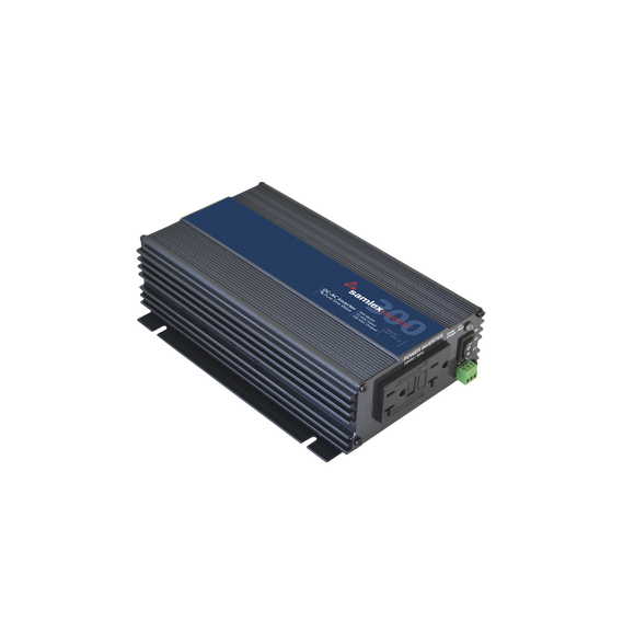 SAMLEX PST30012 PST-300-12 Inversor de corriente onda pura 300W entrada 12 Vcc salida