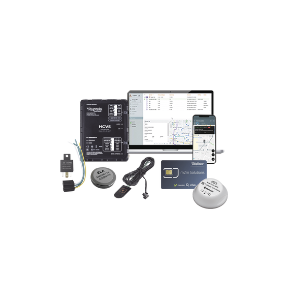 RUPTELA HCV5KITMAG2 HCV5KITMAG2 Kit de Localizador 4G LTE / 1 BLUEPUCKMAGKIT + 1 MICS