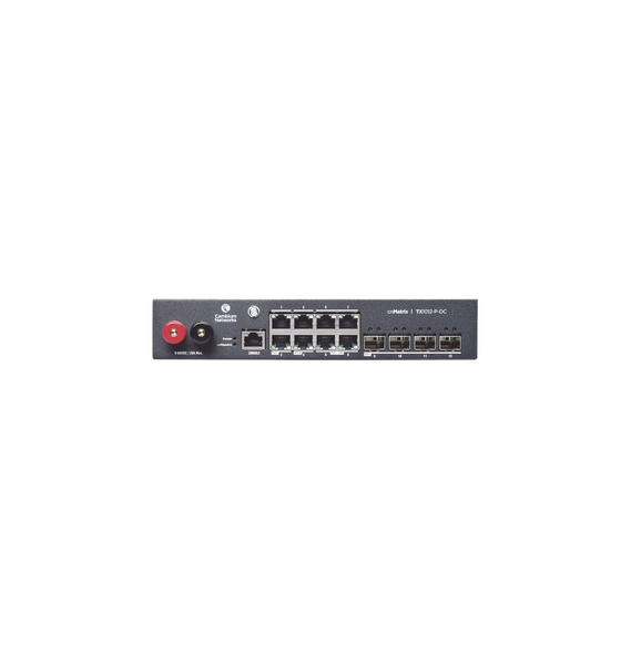 CAMBIUM NETWORKS MXTX1012GXPA20 MX-TX1012GXPA-20 Switch cnMatrix WISP TX1012-DC-P de