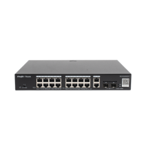 RUIJIE RGES220GSP RG-ES220GS-P Switch L2 Administrable PoE con 16 puertos Gigabit PoE