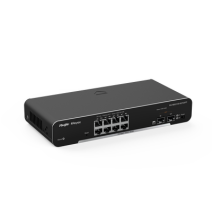 RUIJIE RGNBS31008GT2SFPP RG-NBS3100-8GT2SFP-P Switch Administrable PoE Capa 2 con 8 p
