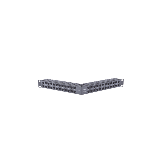 SIEMON ZSPNLAU48E ZS-PNLA-U48E Patch Panel Z-MAX de 48 puertos Blindado Modular (vací