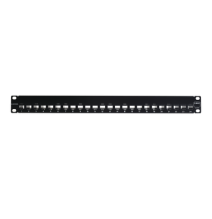 SIEMON Z6PNL24K Z6-PNL-24K Patch Panel UTP Z-MAX de 24 puertos Precargado con Jacks C