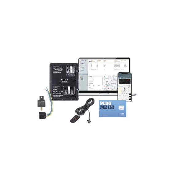 RUPTELA HCV5KIT HCV5KIT Kit de Localizador 4G LTE / Incluye 1 MICROSIM30M2M + 1 VOUCH