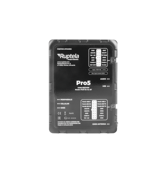 RUPTELA PRO53G PRO53G Localizador Vehicular Avanzado Tecnologia 2G y 3G Ideal Para Ve
